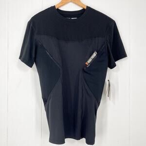 5.11 Cams Short Sleeve Base Layer T Shirt Carry Conceal Padded 41222 Size XL Blk